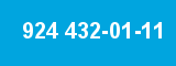 924 432-01-11